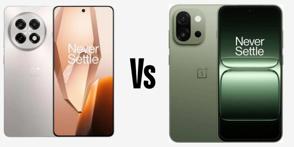 Oneplus 13s 5g vs Oneplus 13r 5g specs comparision